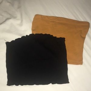 2 tube tops